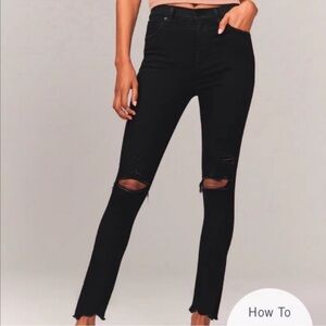 Abercrombie and Fitch Super Skinny High Rise Jeans